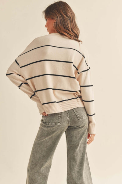 Striped Sweater Top